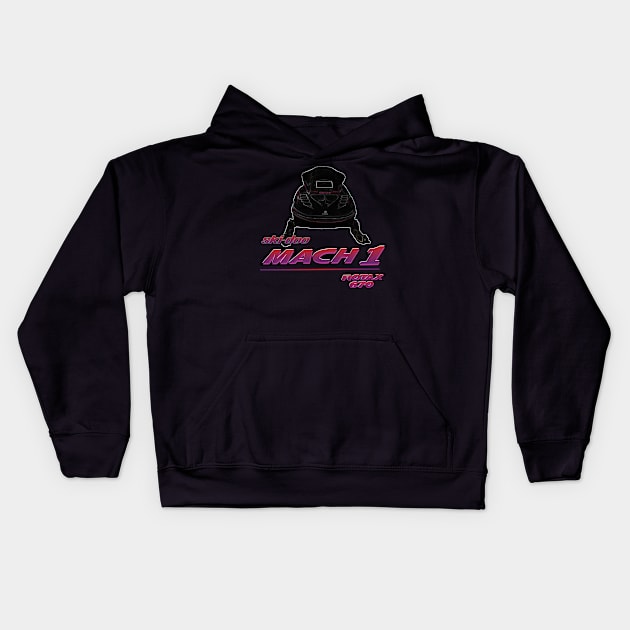 Snowmobile design Kids Hoodie by RDA Universal